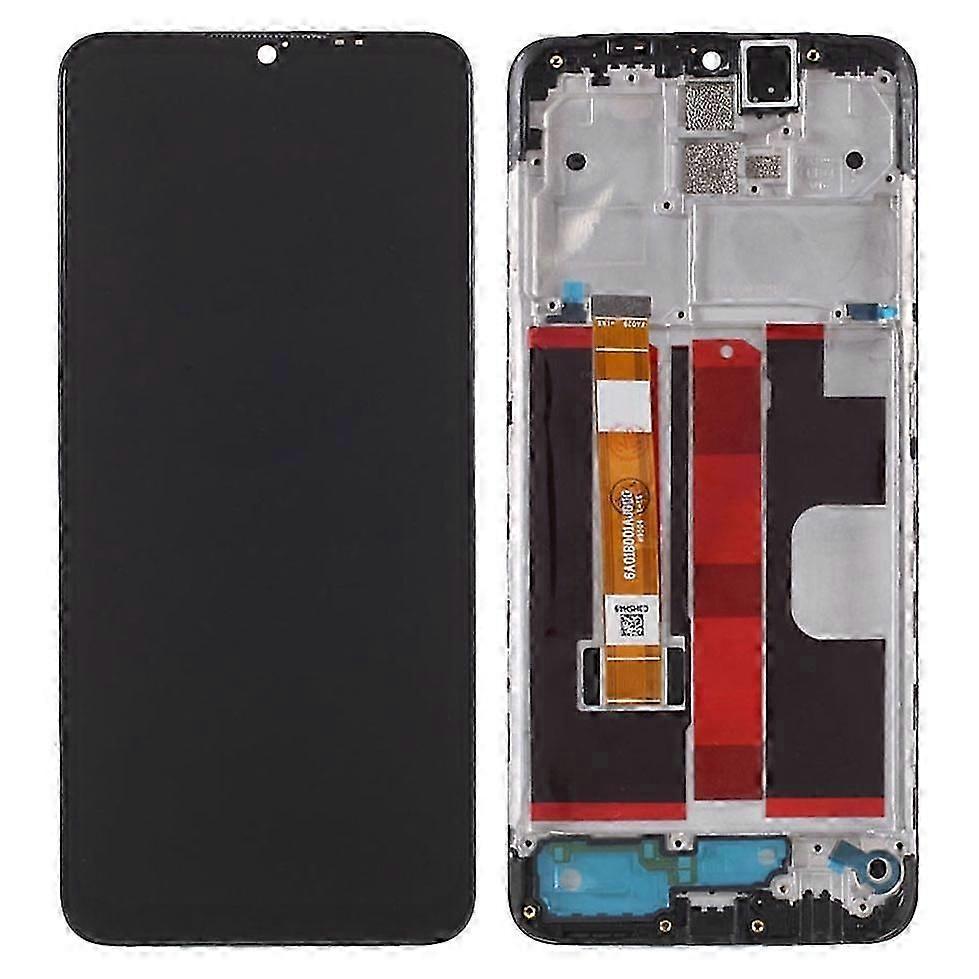 Compatible with Oppo A11/A5 (2020) Grade C LCD Screen and Digitizer Assembly+Frame