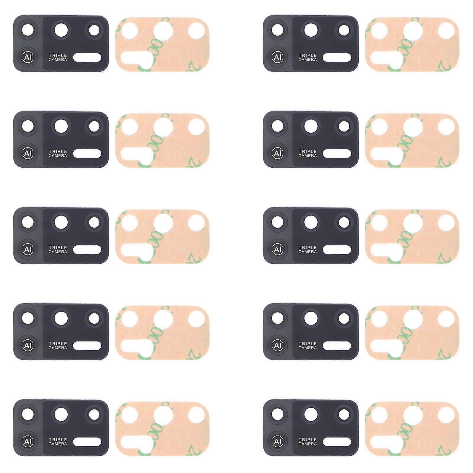 10pcs Back Camera Lens For Tecno Spark 6 Air KE6, KE6j, KF6
