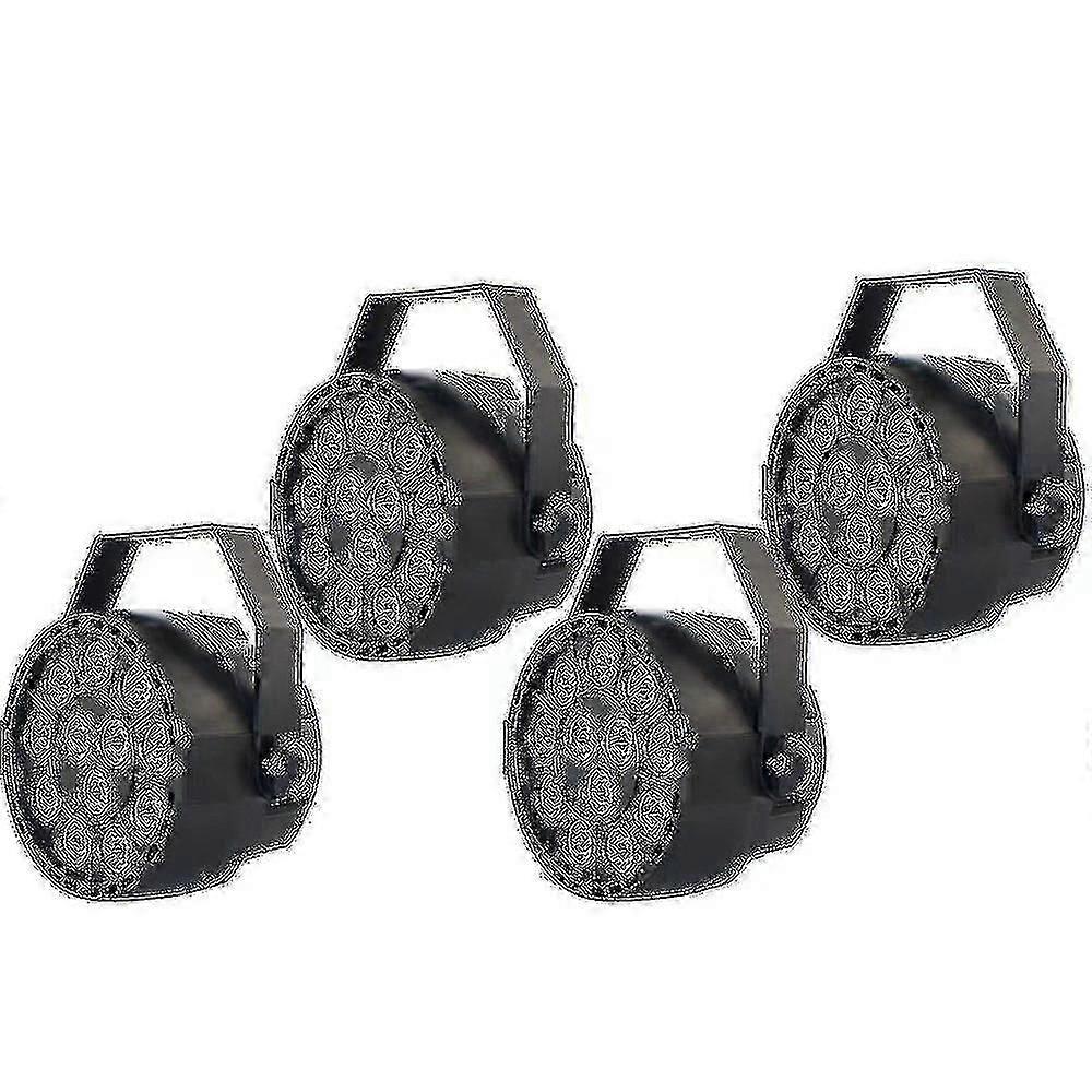4x Led Par64 Stage Light Rgbw Dmx512 Stage Lighting