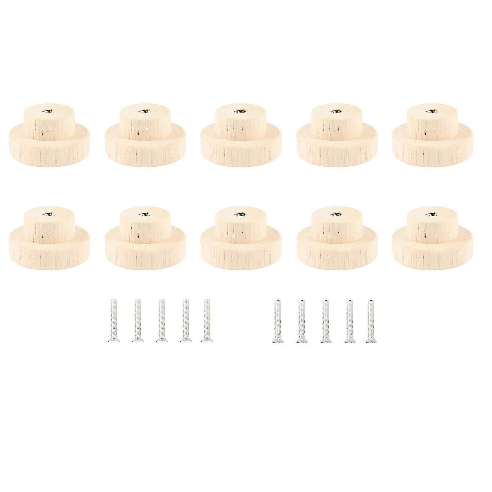 10pcs Round Pull Knobs Cabinet Er Wardrobe Knobs For Cabinet Er