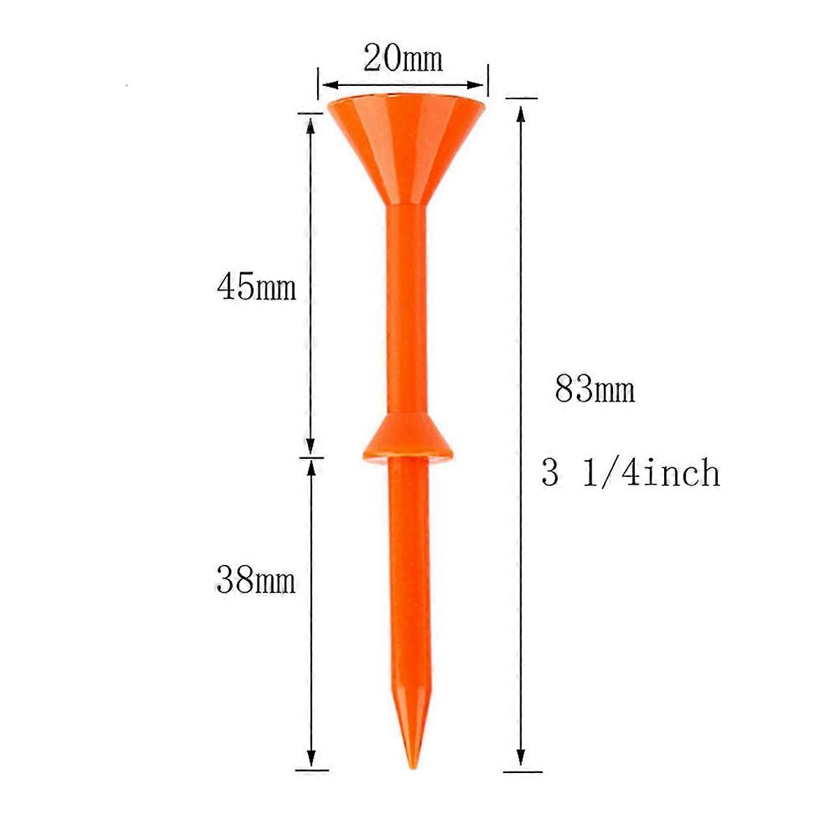Golf Pin Tee Cup Wine Glass Bracket Plastic Tee Golf Training Accessories Golf Pin Without Support