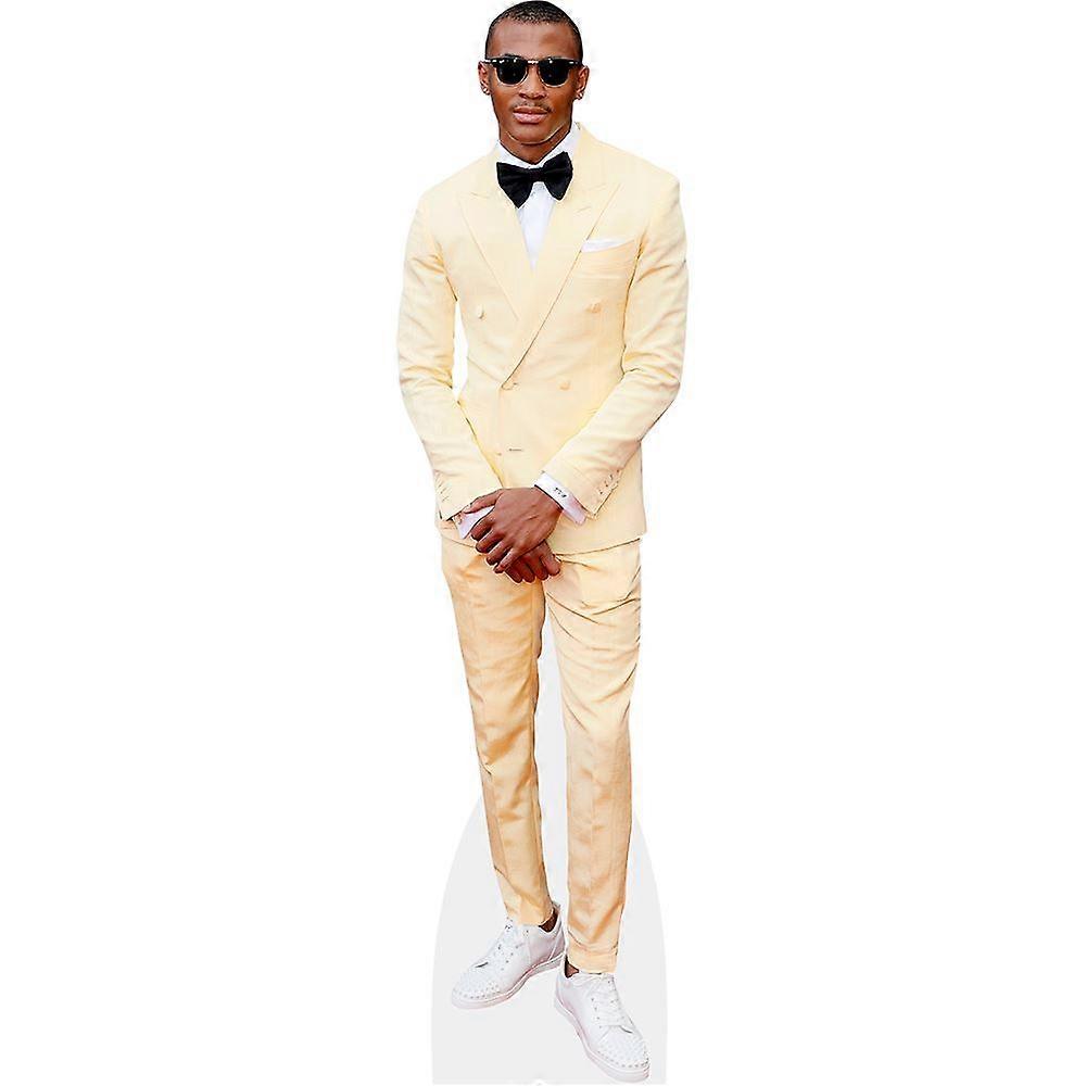 Devonta Smith (Yellow Suit) Cardboard Cutout (lifesize OR mini size). Standee. Stand Up.