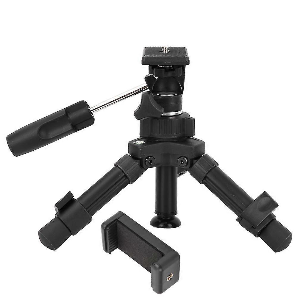 Mini Portable Foldable SLR Camera Table Tripod 1/4 Inch Screw Mount Detachable Ball Head