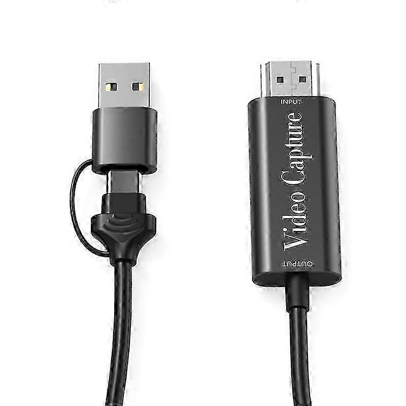 Type A Type C Live Video Capture 1080p Hdmi-compatible Game Video Capture Card
