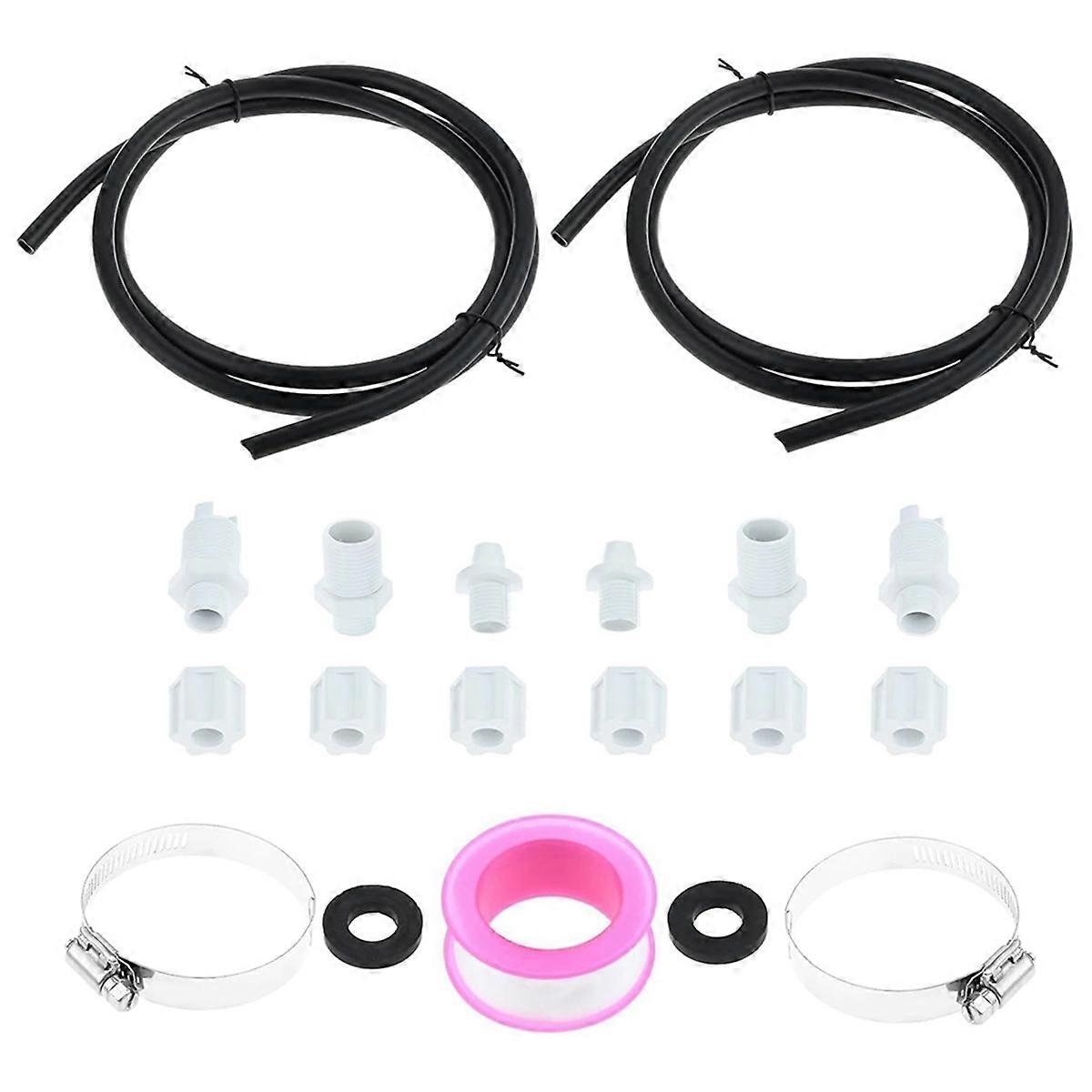 Offline Feeder Connection Kit with Saddle Clamp Chlorinator Feeder Hose Tubing Part for CL200 CL220