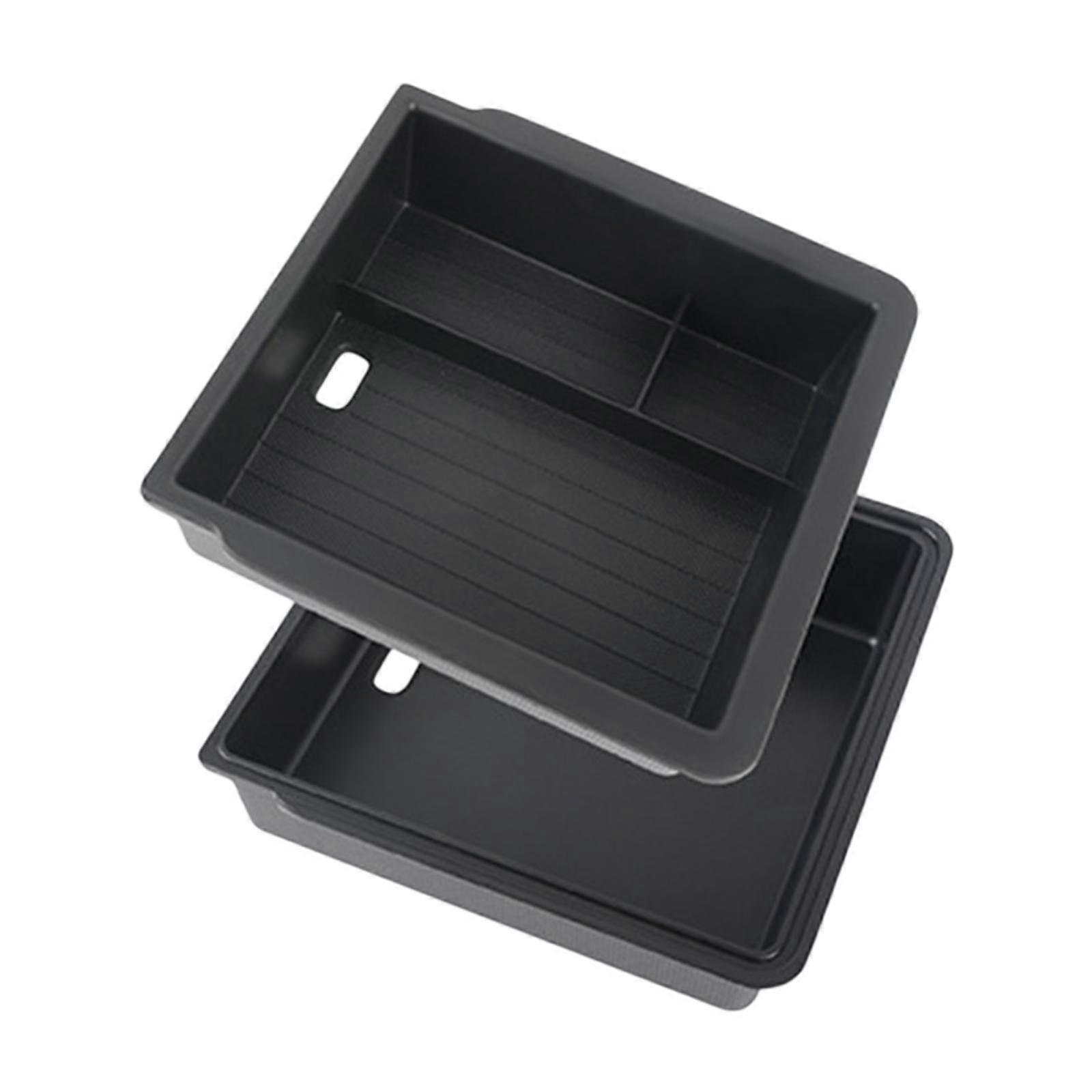Two Layers Armrest Storage Tray for Tesla Model 3 2024 Easily Install