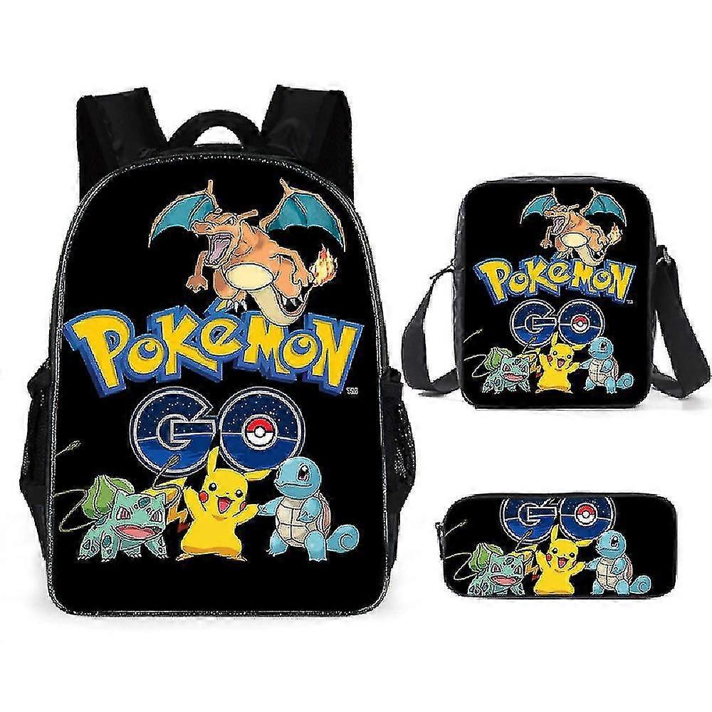 Σακίδιο Pokemon Σχολική τσάντα μαθητή Ανδρική και γυναικεία τσάντα ταξιδιού τσάντα υπολογιστή