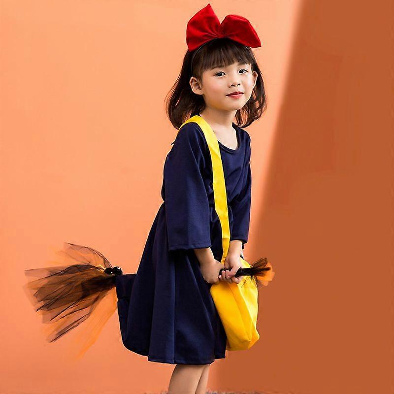 ハロウィンコスチューム、小さな魔女、テイクアウト、コスプレドレス、子供、パフォーマンス、コスチューム、子供、宮崎キキ
