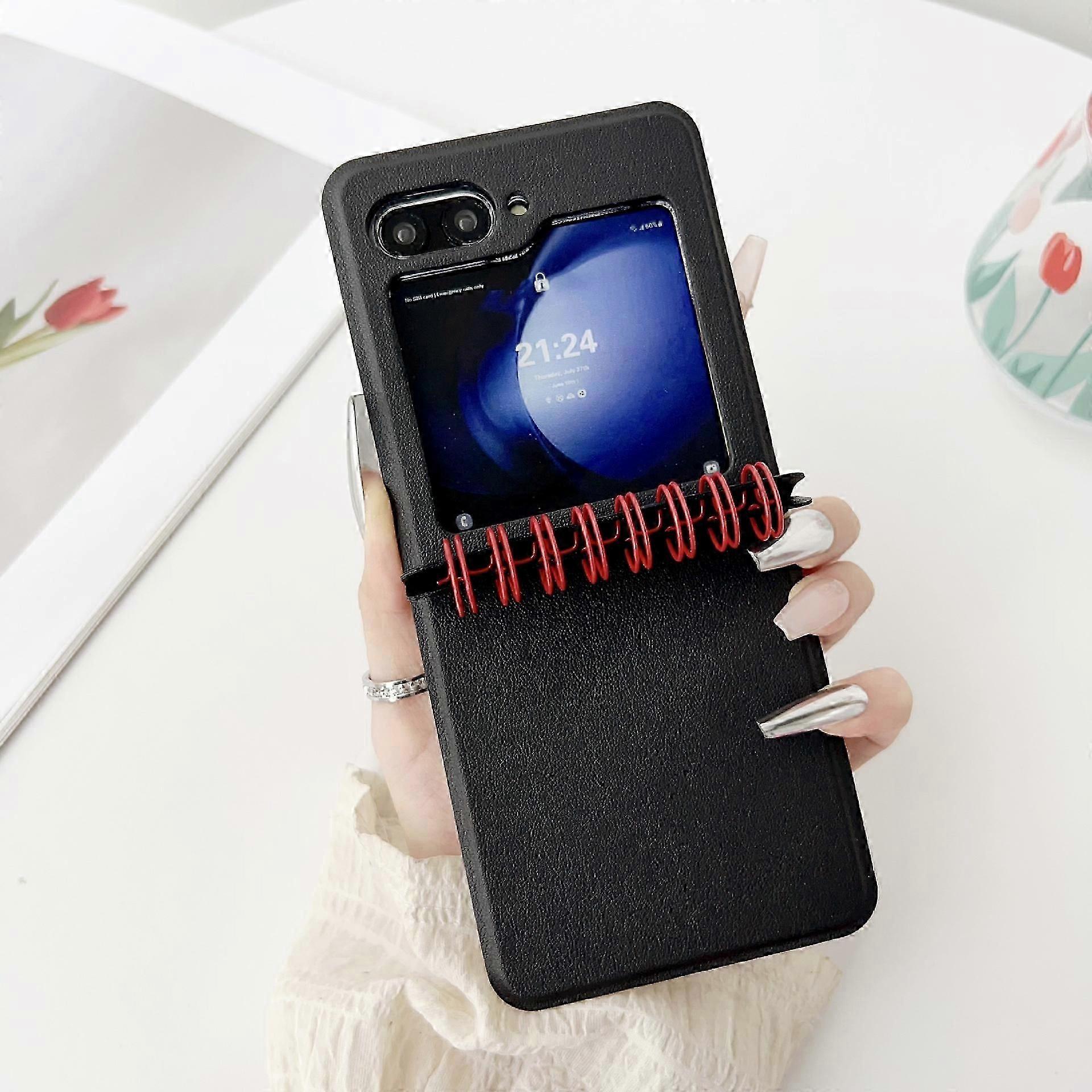 Cute Creative Notebook Design Shockproof Case for Samsung Galaxy Z Flip 6