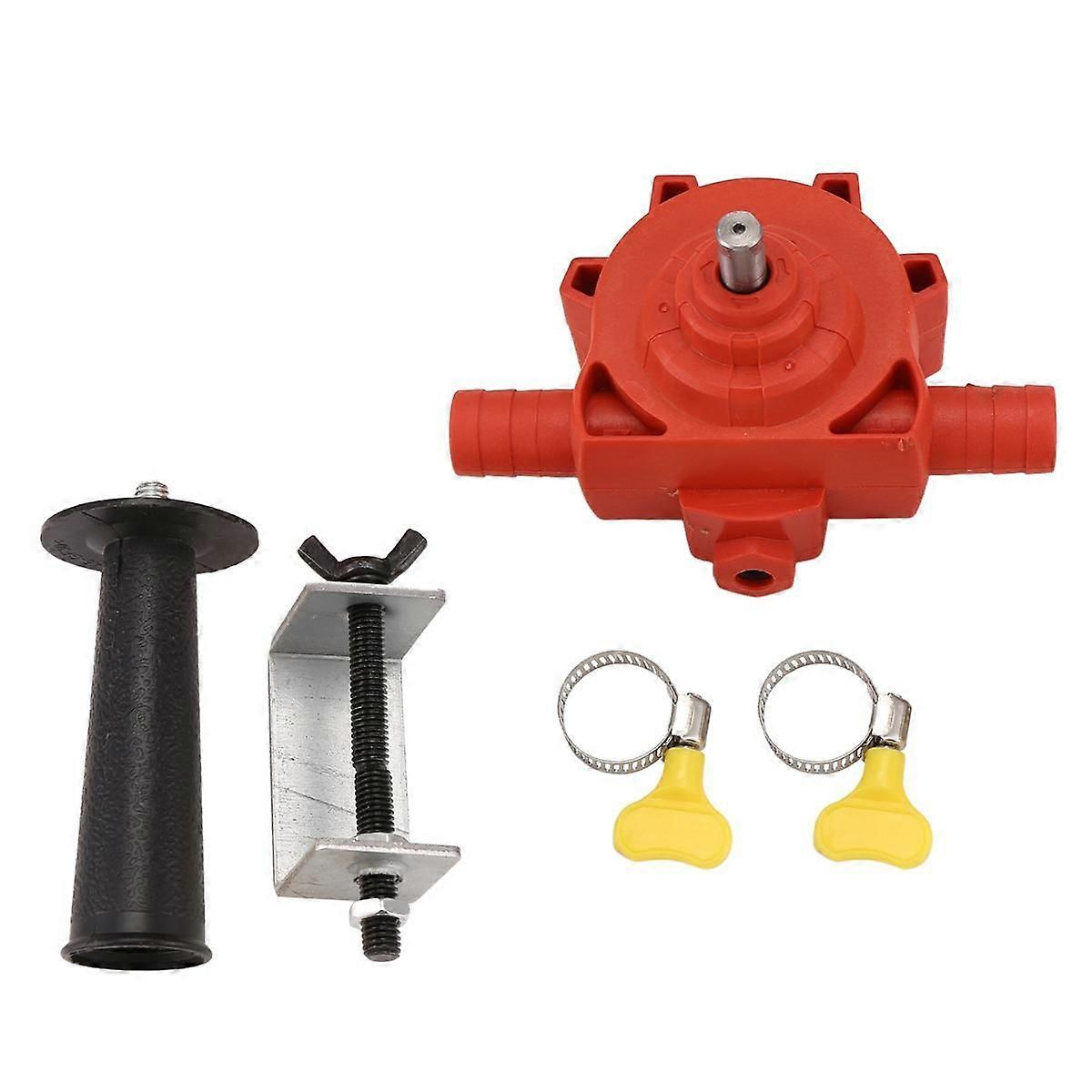 Electric Drill Drive Pump Self Priming Transfer Pumps Oil Fluid Water Pump Portable Round Shank Ins