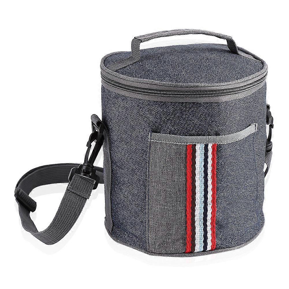 Insulated Thermal Cooler Lunch Storage Box Bag Tote for Picnic, Compact Size 185 x 230mm, Durable Material