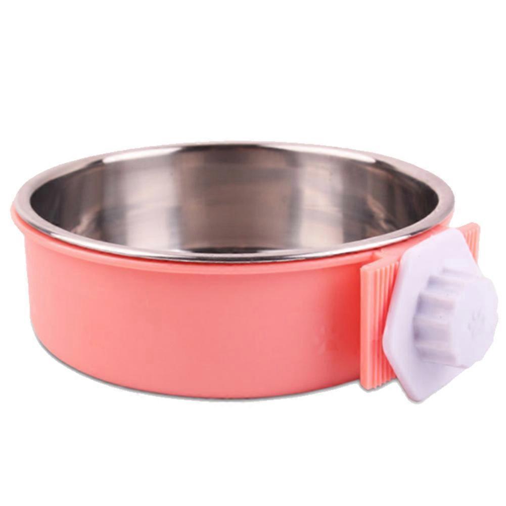 Pet Feeding Station with Hanging Feeder Bowl