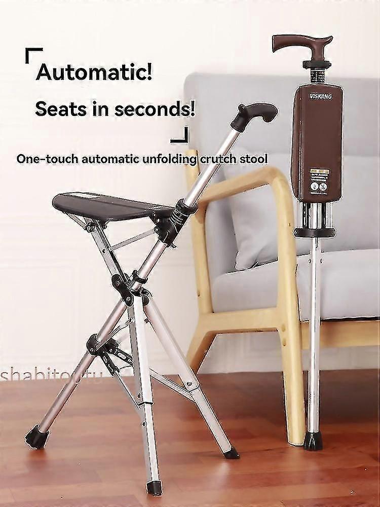 椅子、ポータブルトレッキングハイキングポール、シート付き折りたたみ式杖、椅子付き杖、折りたたみ式椅子、軽量アルミニウム、持ち運びが簡単、s