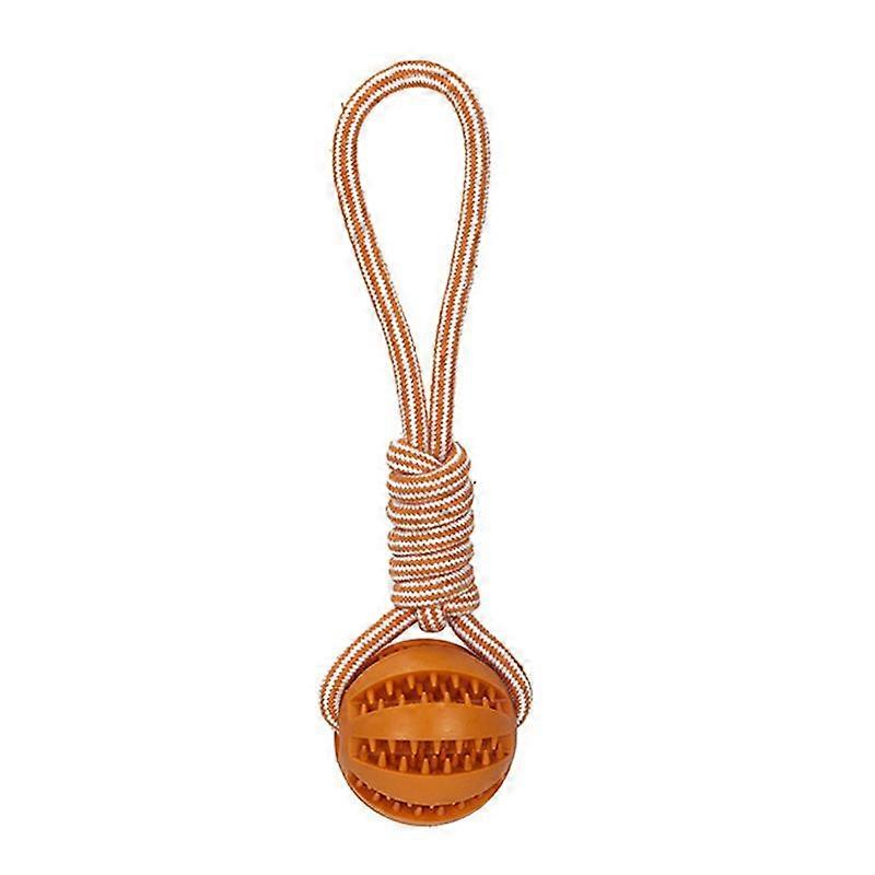 Pet Treat Balls with Rope Interactive Dog Rubber Leaking Balls Toy for Small Large Dogs Chewing Bite Resistant Toys Pet Supplies