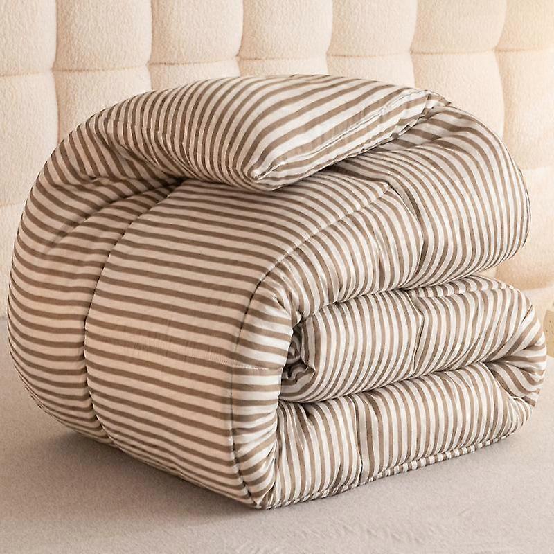 Feather velvet warm winter quilt