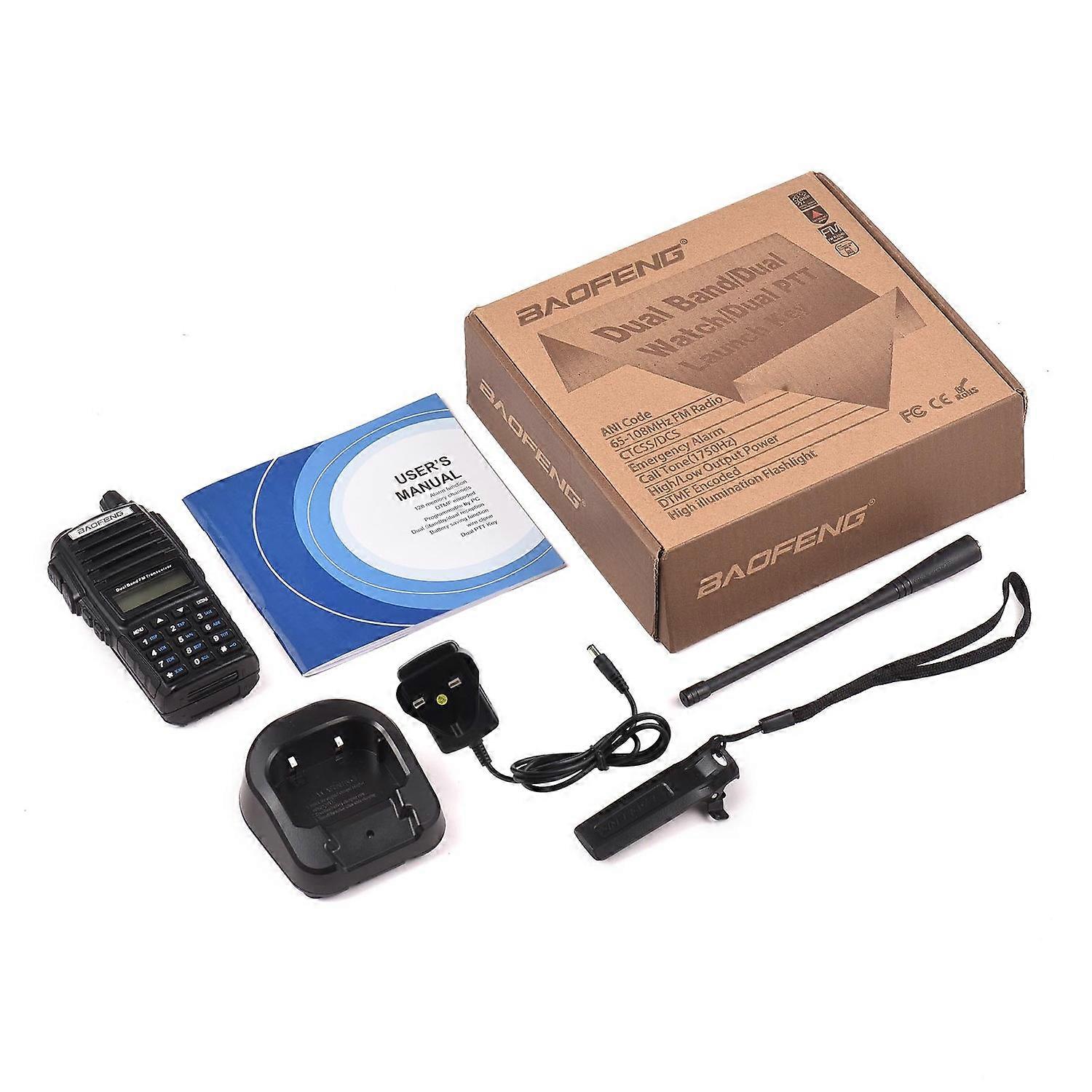 Zwei-Wege-Funk Dual PTT Key Transmit Dualband Dual Reception Handheld Transceiver Anti Interferenz