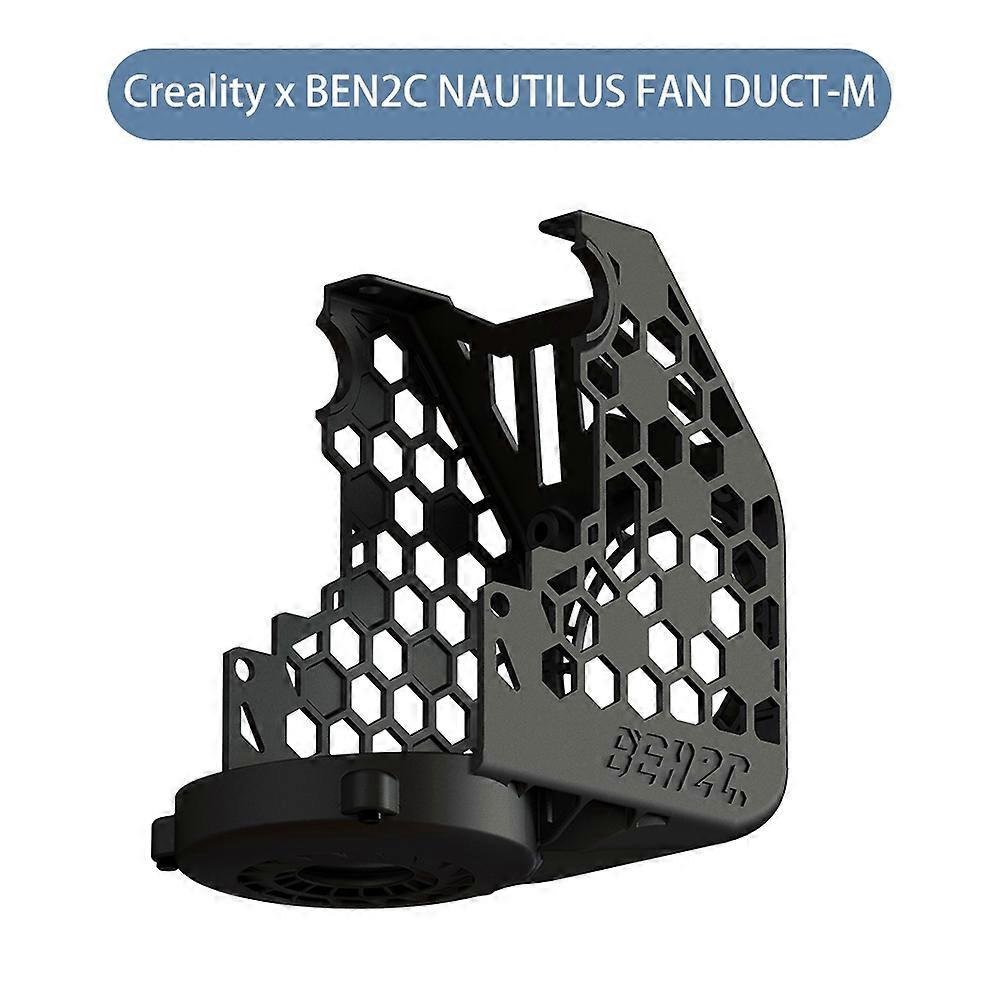 Creality x BEN2C NAUTILUS FAN DUCT-M 360° Circular Cooling Flow Rapid Cooling for Prolong Machine St