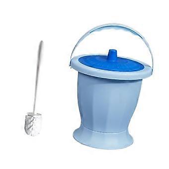 Urinal Night Urinal Jug, Spittoon Chamber Bucket og Ring Toalettbørste, Bedpan