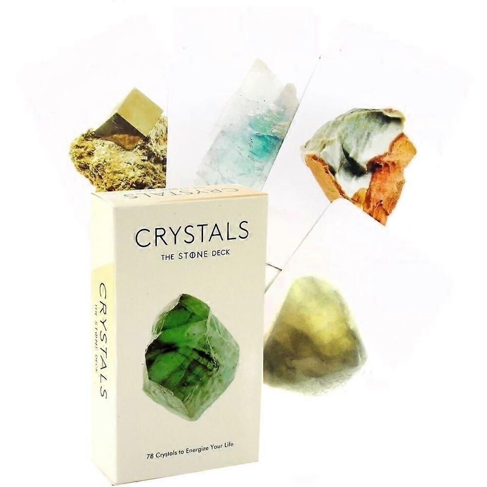 Crystal Oracle Deck: Stone Wisdom Intuitive Guidance Cards