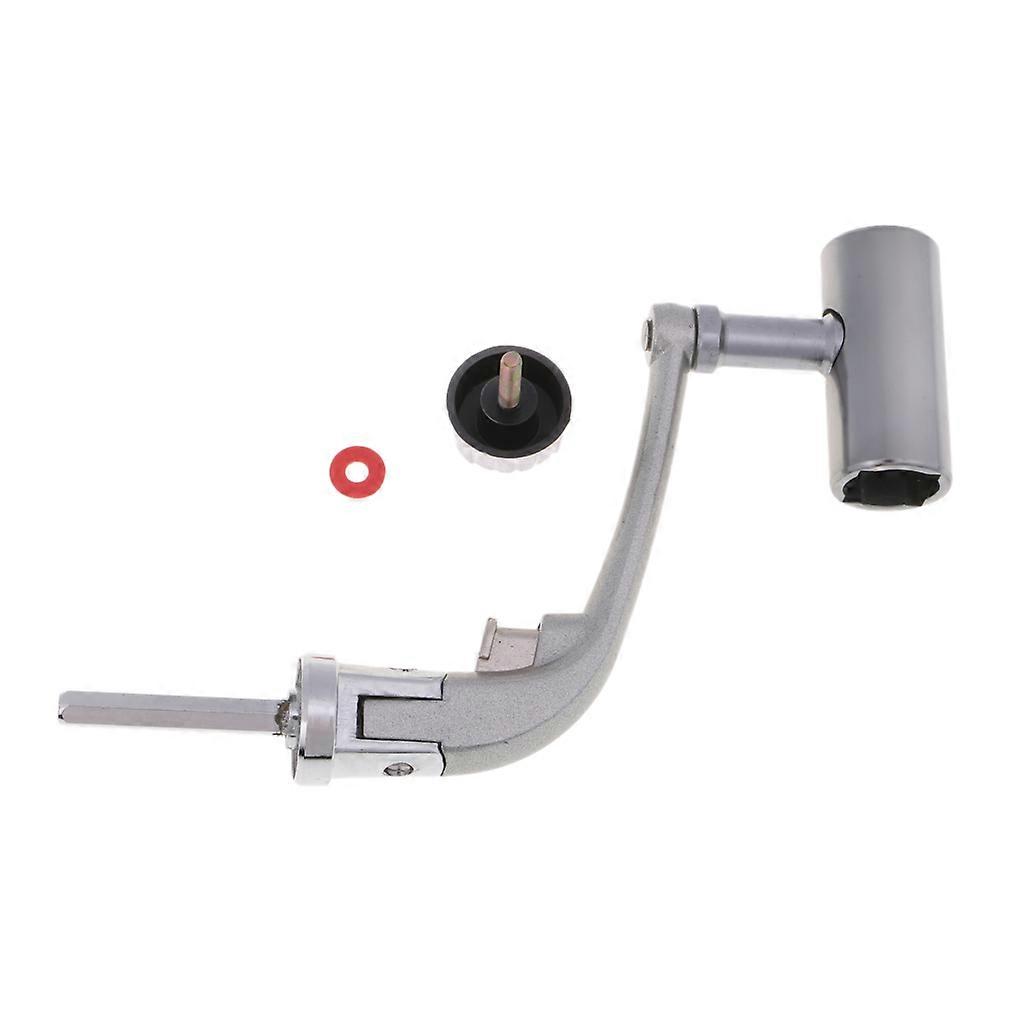 Alça de Pesca com Manivela Dobrável e Alça de Rolo