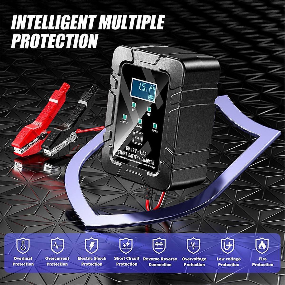 Smart Car Battery Maintainer Battery Trickle Charger EU Plug
