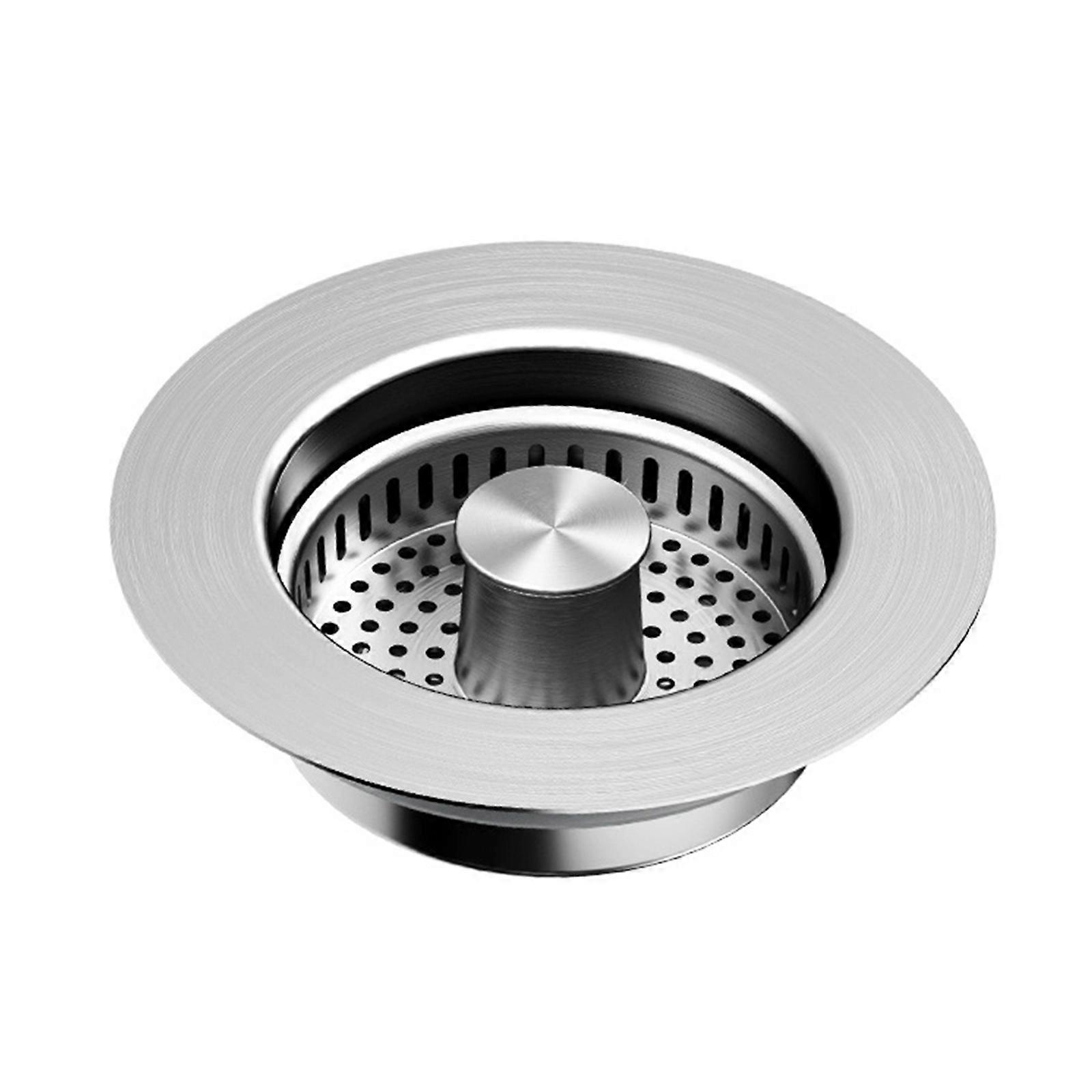 Efficient Kitchen Sink Drain Filter Space saving & Convenient Sink Drain Basket Trouble Frees Maintenance for Bathroom