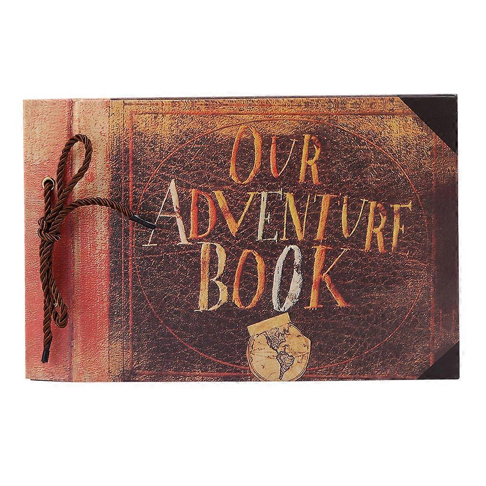 Vintage Style Knotted Rope DIY Album, Unique and Beautiful Memory Book for Wedding, Scrapbooking (OUR)