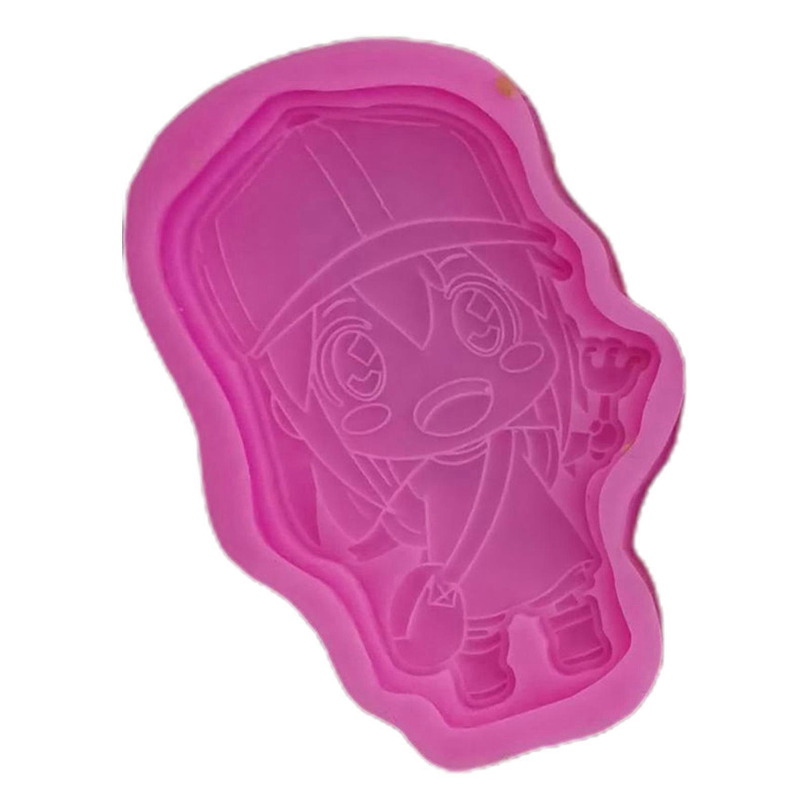 Silicones Molds Baking Flexible Chocolate Molds Cartoon Shape Fondant Molds Silicones Texture Dessert Molds for Baking