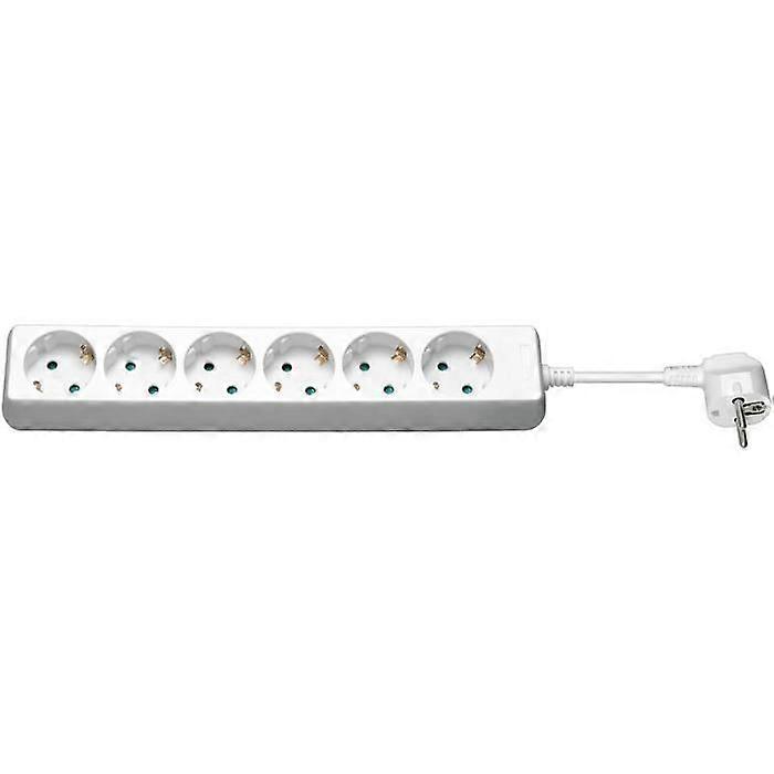 Power Strip - GOOBAY - 6 sockets - 5m - Safety socket - 16A