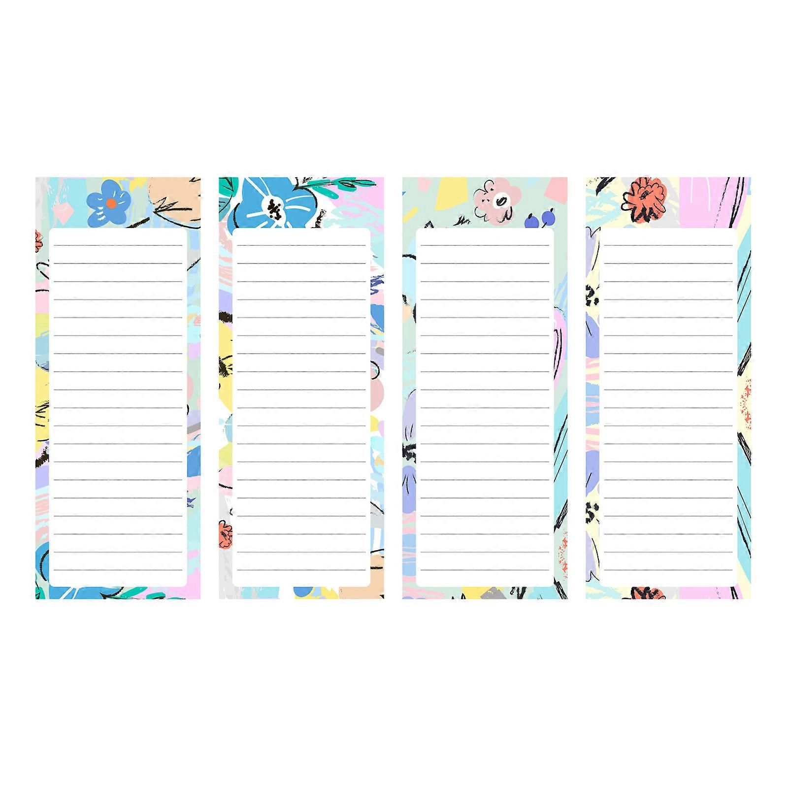 2/4pcs petit bloc d’écriture poche blocs-notes petit bloc mémo papier doublé pour la planification quotidienne 52 feuilles / bloc