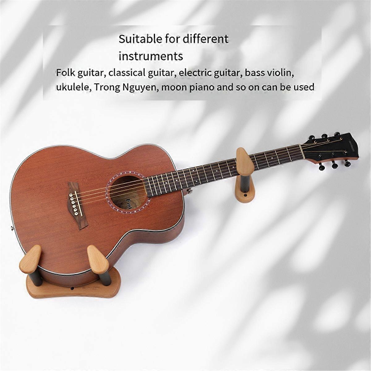  Guitar Hanger Hook Wall Mount Holder (Without Picks) A