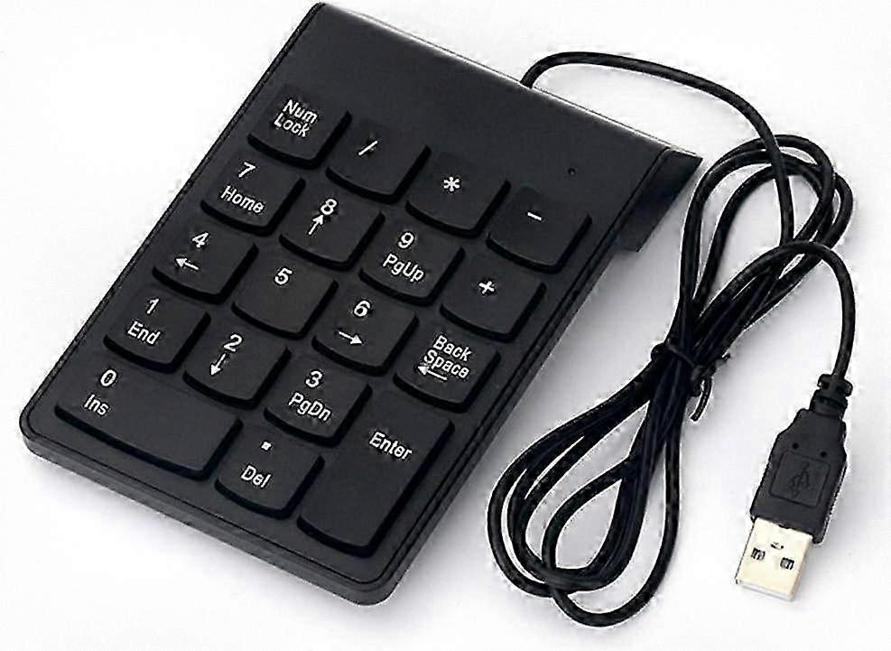 Slim USB Numeric Keypad with 18 Keys for iMac, Mac Pro, and MacBook