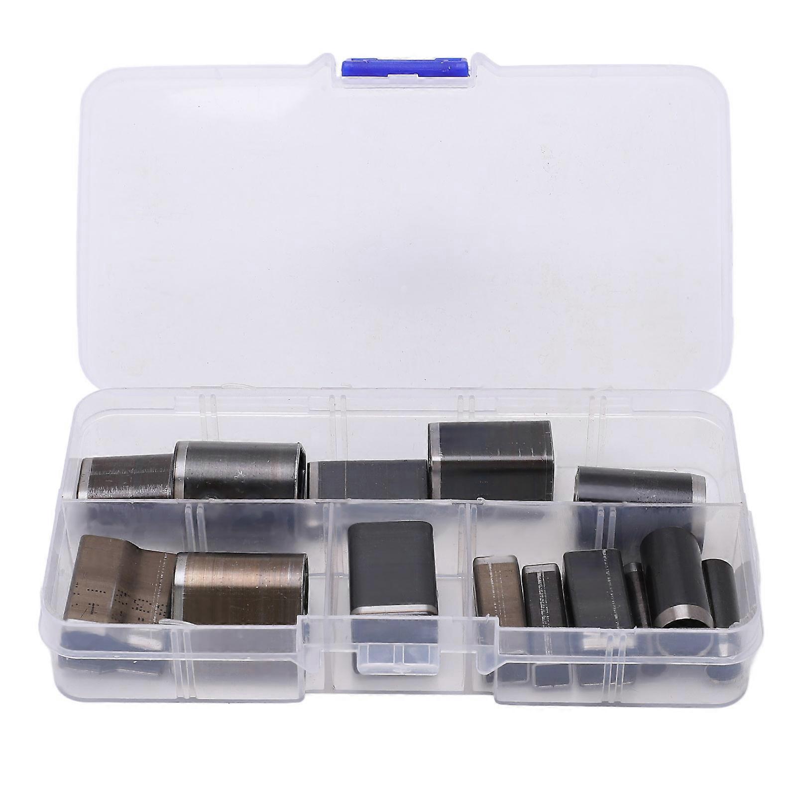 18pcs Multi Shape DIY Mobile Phone Protective Case Holster Hole Set Leather Universal Punch Tool