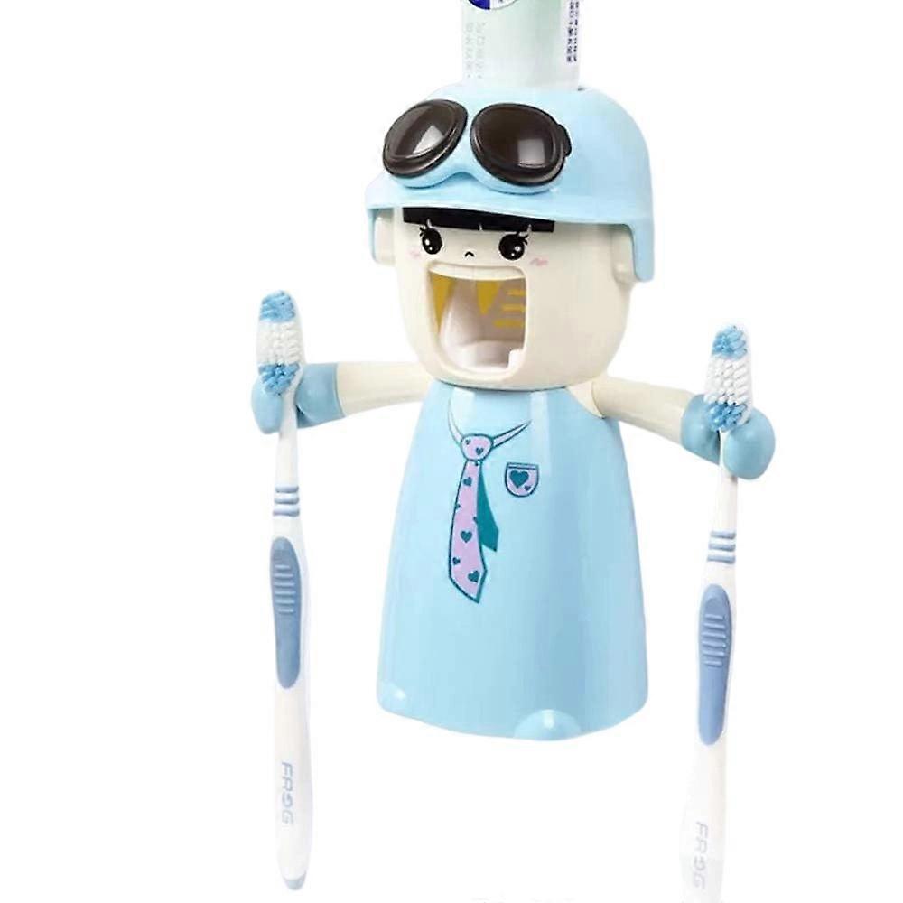 Toothbrush Sanitizer, UV, Toothpaste Dispenser, Wall Mount