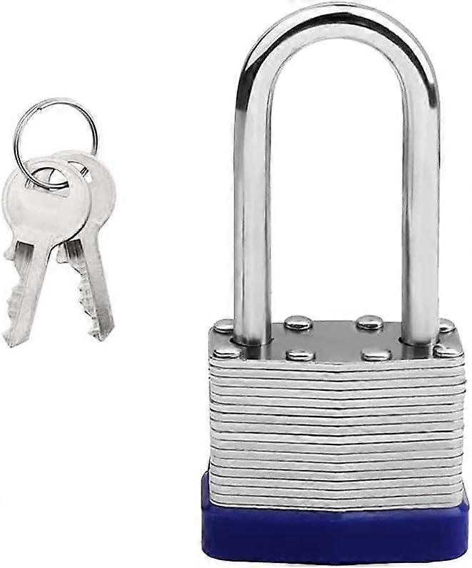 Waterproof padlock with key