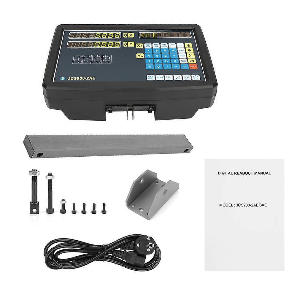 Digital Readout for Milling Lathe Machine With Two Linear Scale 0-200mm