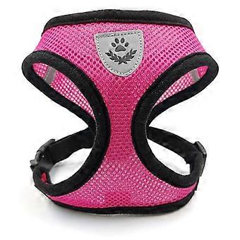 Pet Chest Strap Small Medium Dog Cat Breathable Dog Walking Vest, Size: L Chest Back