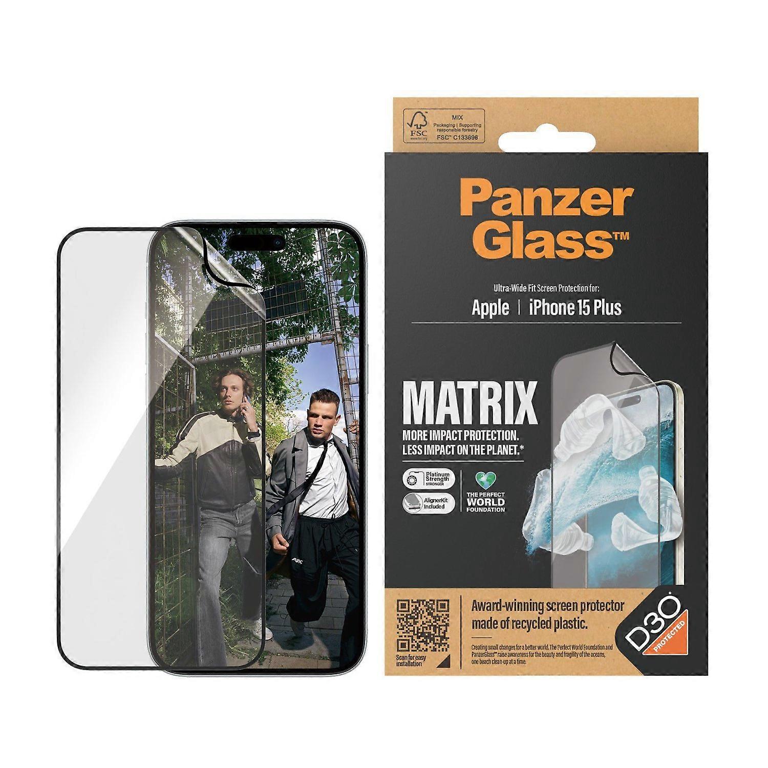 PanzerGlass™ | Ultra-Wide Fit - Screen protector for mobile phone