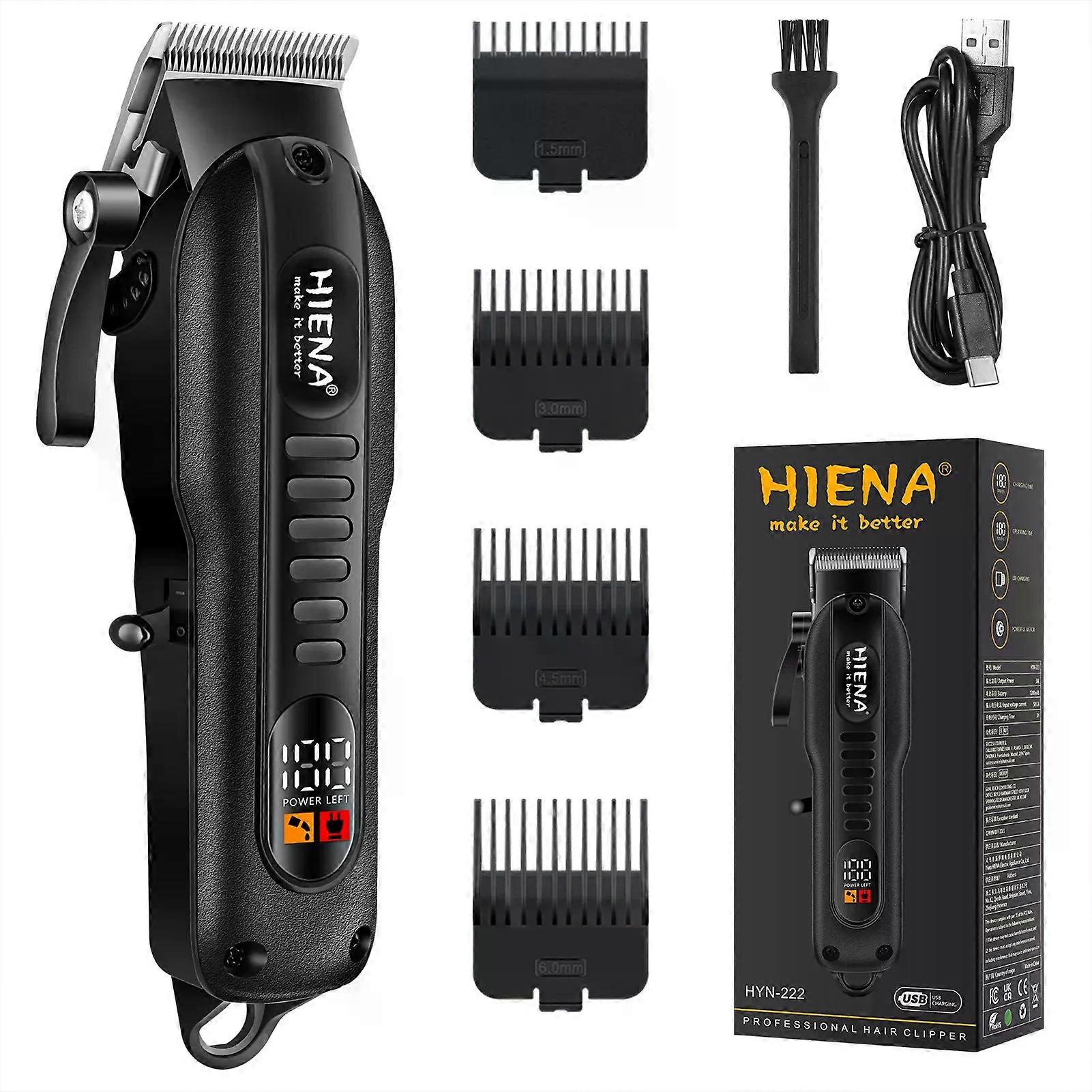 Electric Hair Clipper Barber shop USB Rechargeable Cordless Beard Trimmer Men Powerful Electric Hair Clipper Trimming Tool