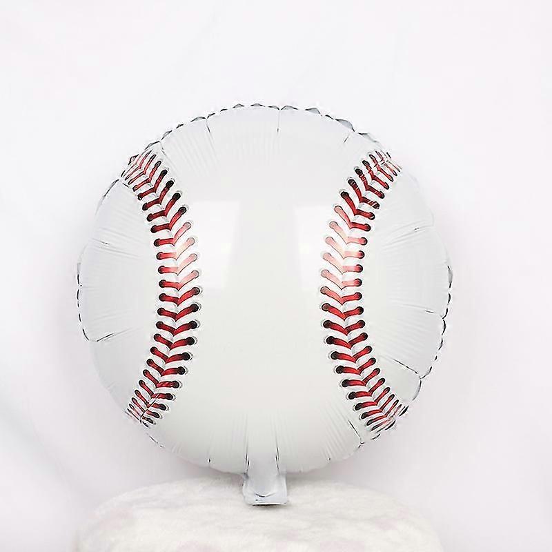 10pcs 18インチラウンドバレーボールアルミフィルムバルーン子供用