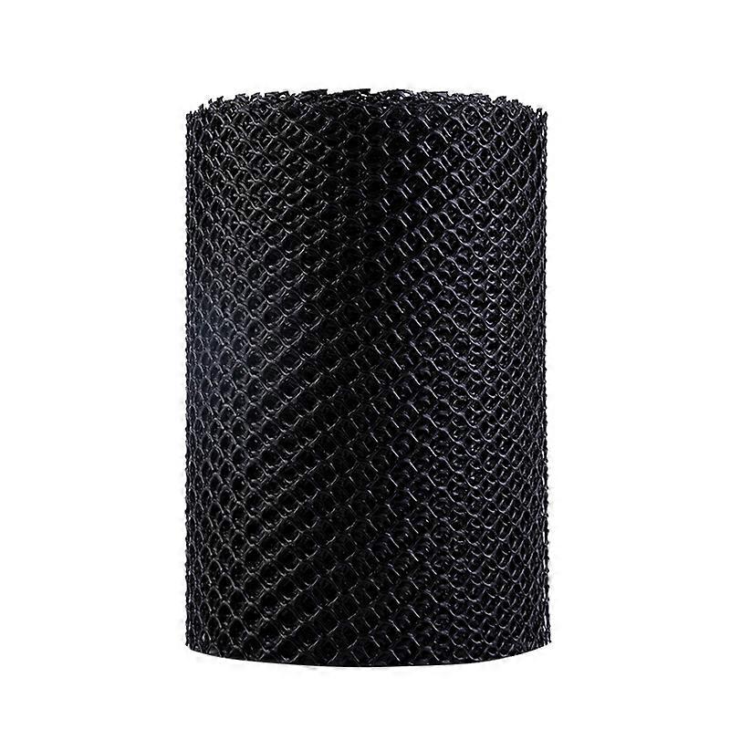 Prevents Guttering Blockages Plastic Gutter Guard Netting 6 m x 16 cm Downpipe Leaf Guard Mesh Covers with Fixing Clips