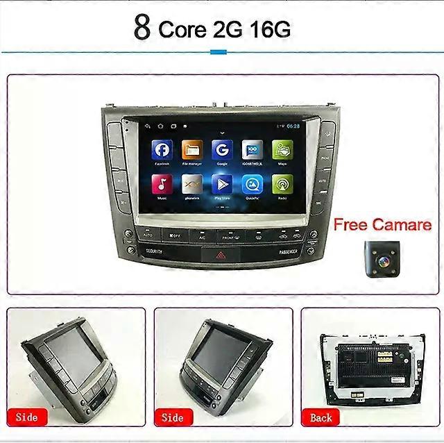 9" Android Intelligent System Carplay Car Video Player Central Multimedia Stereo Screen For LEXUS IS200 IS250 IS300 IS300C