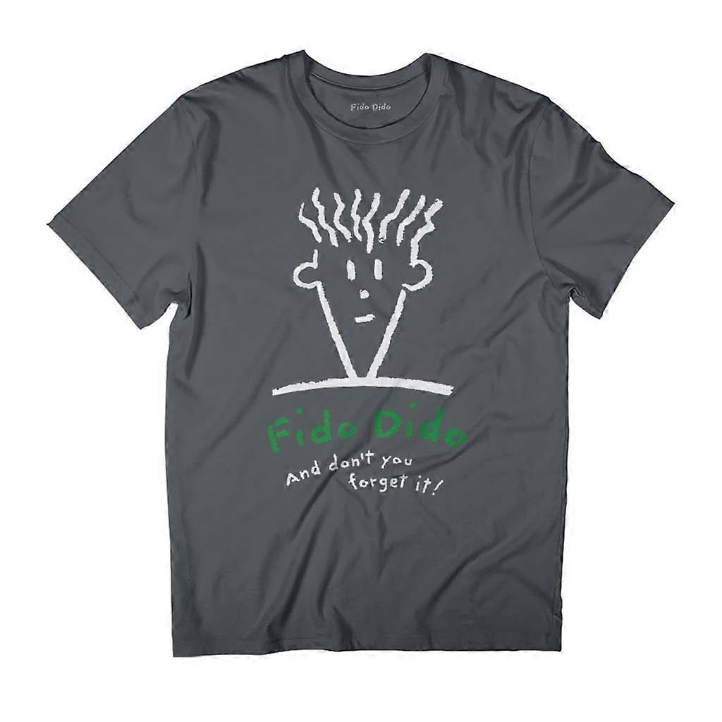 Fido Dido Face Don't You Forget It Men's T-Shirt