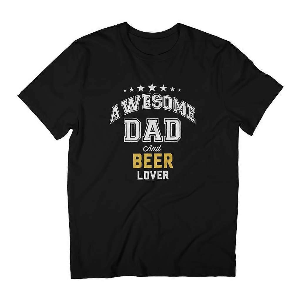 Awesome Dad And Beer Lover Men's Father's Day T-Shirt
