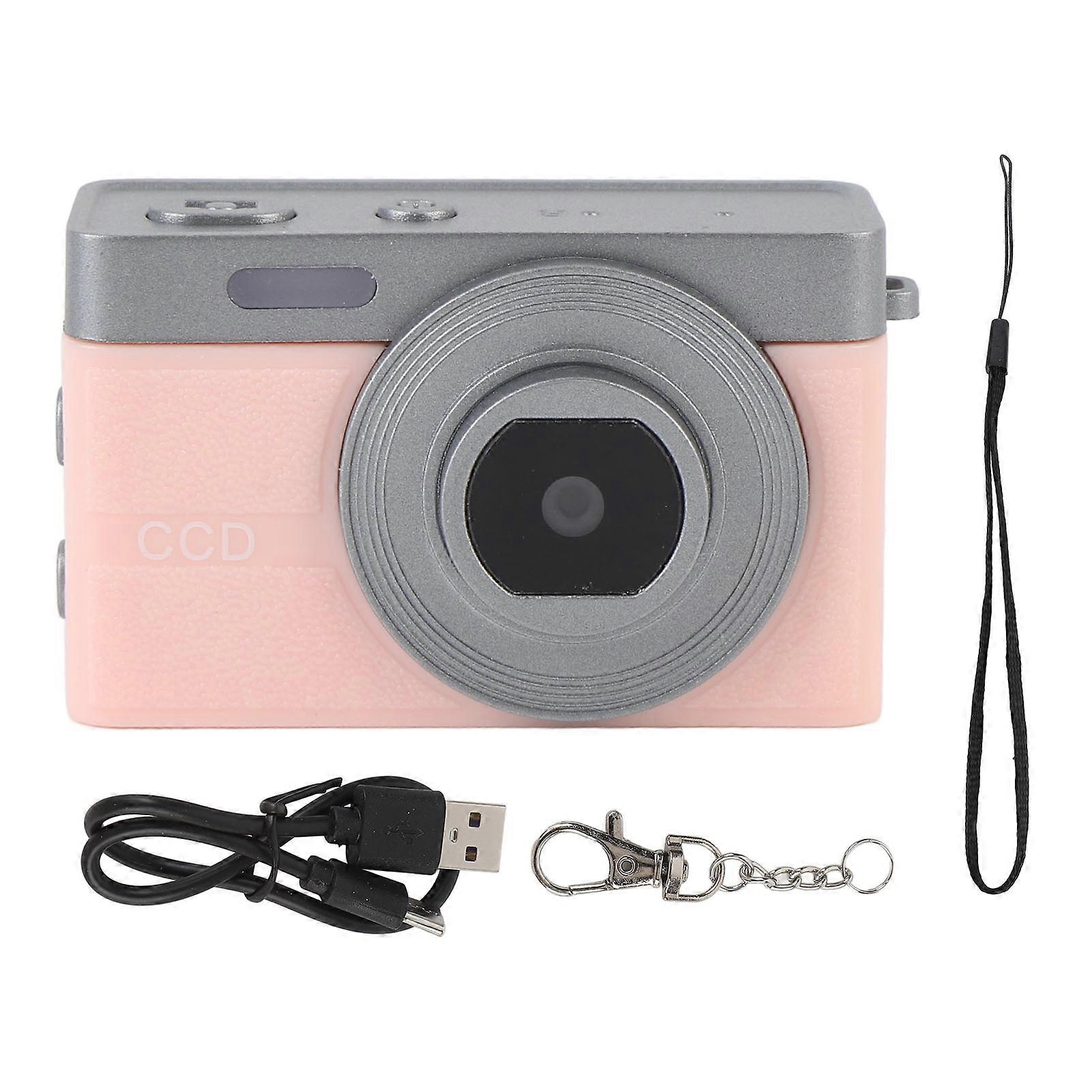 1080P Miniature Digital Camera - 16x Zoom, HD Video, Macro Function, Student-Friendly