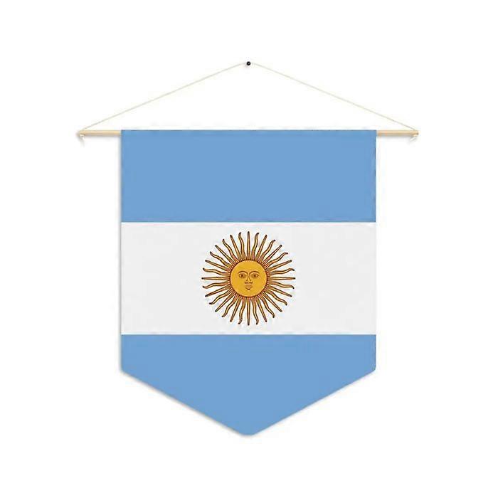 Pennant – Flag of Argentina – 30 x 45 cm – Polyester – Hanging – 1 piece
