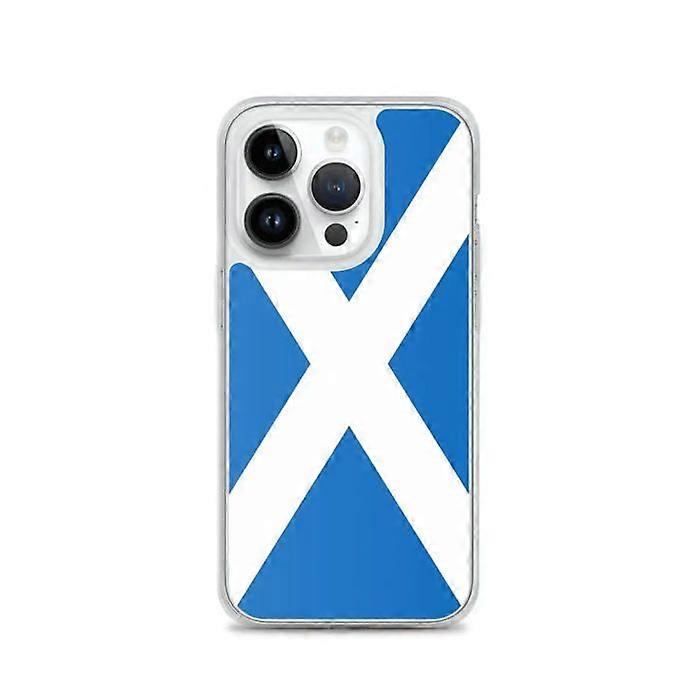 iPhone Case - Scotland Flag - iPhone 14 Pro - Flexible - Multicolor - Vertical