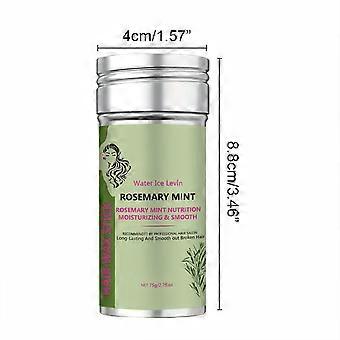 Rozemarijn Munt Haarwax Stick, Professionele Salon-Aanbevolen Voeding voor Hydratatie, Gladde Styling & Gebroken Haar Herstel, Natuurlijke Honing, Rozemarijn 