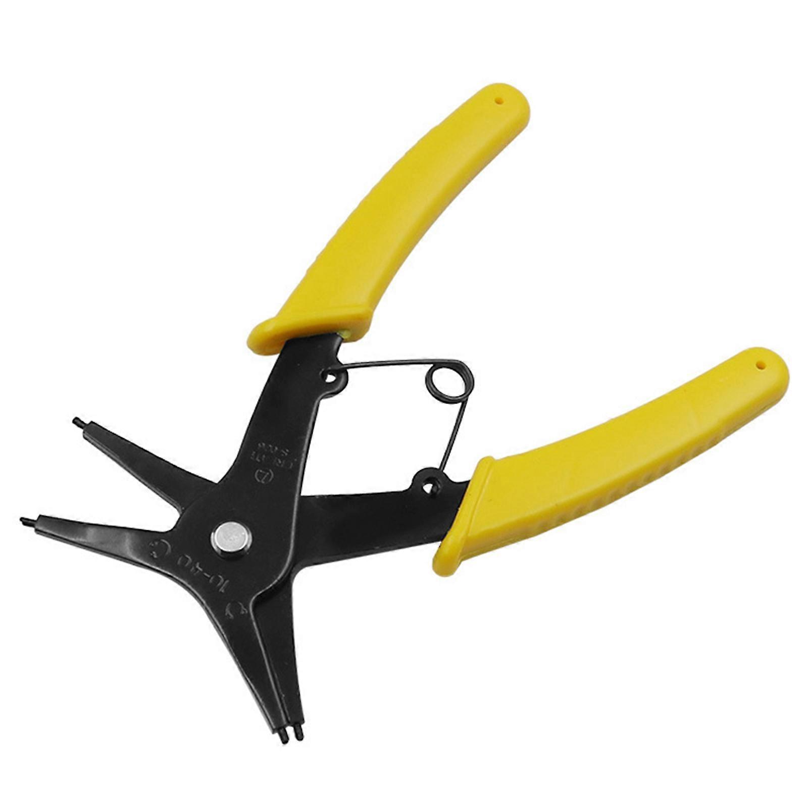 Dual-purpose Circlip Pliers  Reassembling Tool Professional Snap Ring Pliers for Internal and External Snap Ring