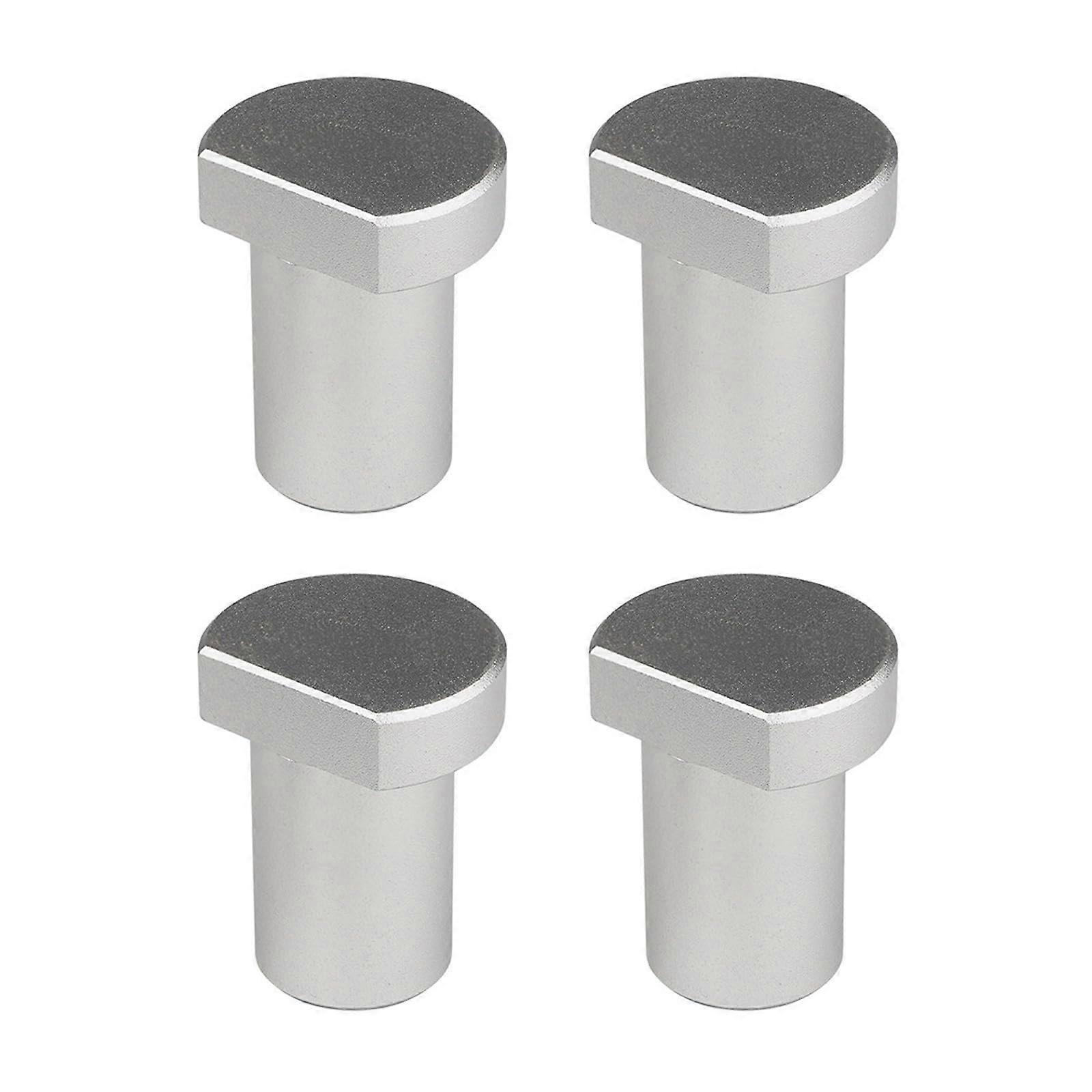Set of 4 Aluminium Workbenches, Pegs and Brakes for Sturdy Clamping and Planing in 19mm or 20mm Holes Ref: 6907